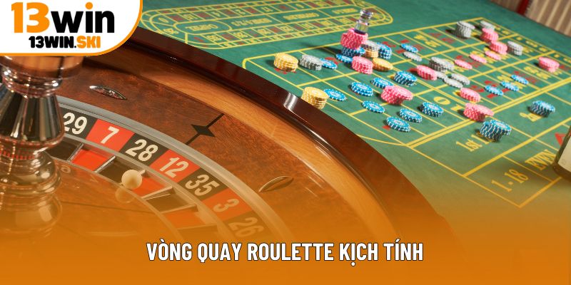 Vòng quay Roulette kịch tính